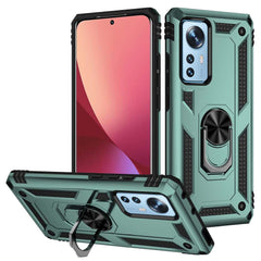 Xiaomi 12 Pro Case Shockproof Protective Armour - Dark Green