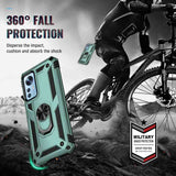 Xiaomi 12 Pro Case Shockproof Protective Armour - Dark Green