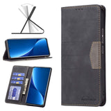 Xiaomi 12 Pro Case PU Leather and TPU - Black