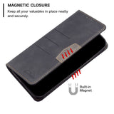 Xiaomi 12 Pro Case PU Leather and TPU - Black