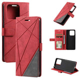 Xiaomi 13 Pro Case Magnetic PU Leather Flip Wallet - Red