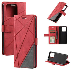 Xiaomi 13 Pro Case Magnetic PU Leather Flip Wallet - Red