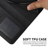 Xiaomi 13 Pro Case Protective Stitching Calf Texture - Black