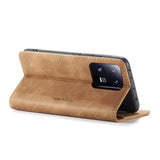 Xiaomi 13 Pro Case Snug-fitting Secure Grip Wallet - Brown