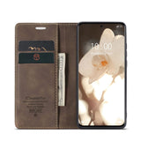 Xiaomi 13 Pro Case Secure Magnetic PU Leather - Coffee