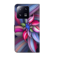 Xiaomi 13 Pro Case Shockproof PU Leather - Colorful Flower