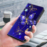 Xiaomi 13 Pro Case Design Flip Wallet - Diamond Butterfly