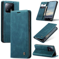 Xiaomi 13 Pro Case Protective Magnetic PU Leather - Green