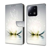 Xiaomi 13 Pro Case Protective PU Leather Design Light Lotus