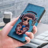 Xiaomi 13 Pro Case Shockproof PU Leather - Orangutan