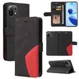 Xiaomi Mi 11 Lite Case Classic Wallet Flip PU Leather - Black