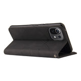 Xiaomi Mi 11 Lite Case Classic Wallet Flip PU Leather - Black