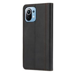 Xiaomi Mi 11 Lite Case Protective Double Fold Clasp - Black