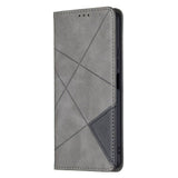 Xiaomi Mi 11 Lite Case PU Leather Flip Wallet - Grey