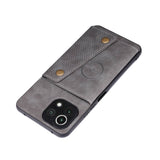 Xiaomi Mi 11 Lite Case Protective Four Card Slots - Grey