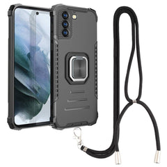 Xiaomi Mi 11i 5G / Mi 11X / Poco F3 Case Lanyard with Ring Holder - Black