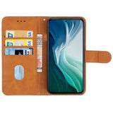 Xiaomi Mi 11X Pro Case Premium TPU and PU Leather - Brown