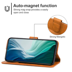 Xiaomi Mi 11X Pro Case Premium TPU and PU Leather - Brown