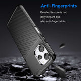 Xiaomi Redmi 12 4G Case Shockproof TPU Back - Black