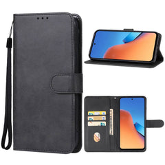 Xiaomi Redmi 12 4G Case Shockproof PU Leather - Black