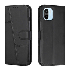 Xiaomi Redmi A1 Case Shock-Absorbing PU leather - Black