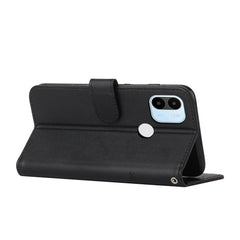 Xiaomi Redmi A1+ Case Stitching Calf Texture - Black