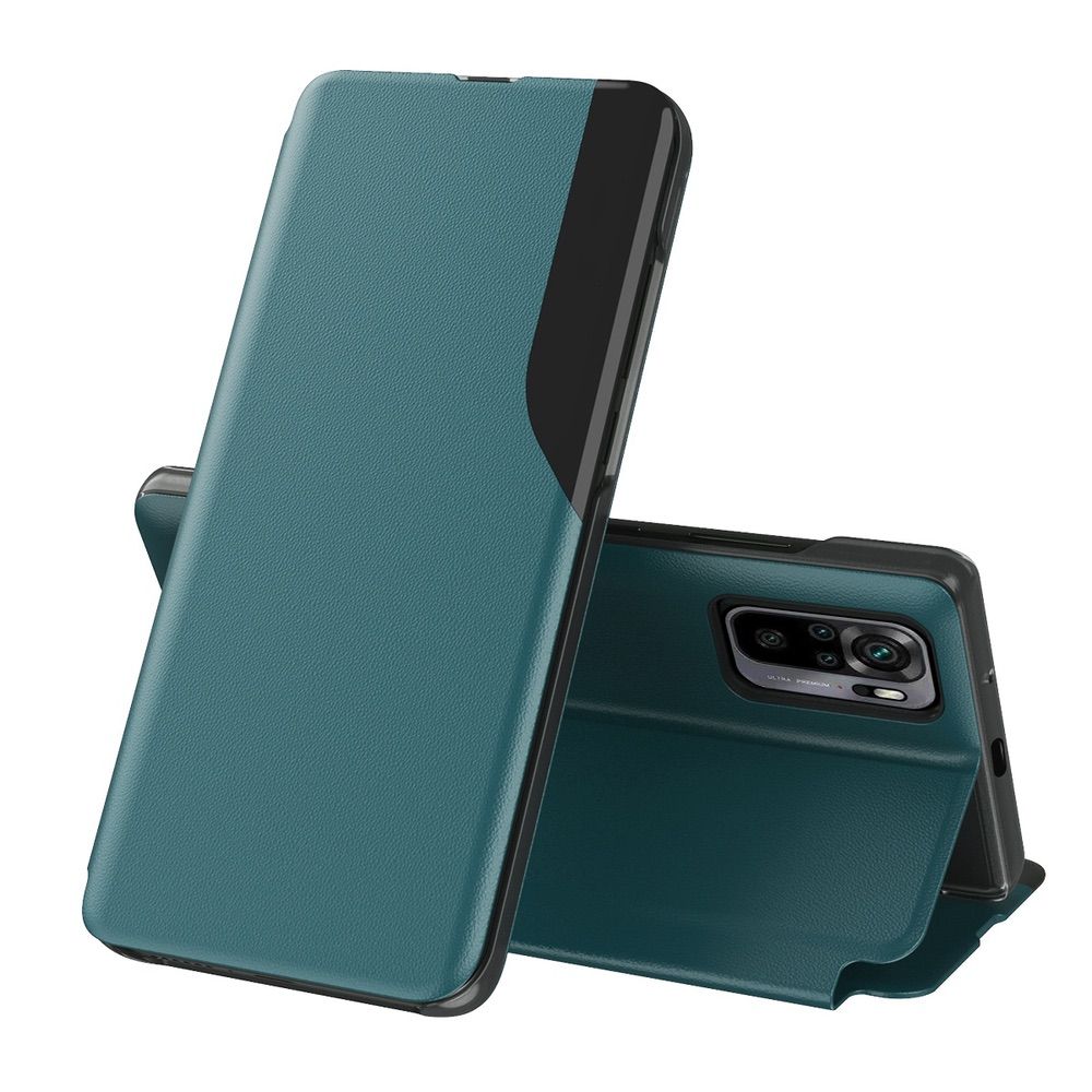 Xiaomi Redmi Note 10 4G / Note 10S Case Side Display - Green