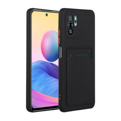 Xiaomi Redmi Note 10 Pro Case With Card Slot - Black