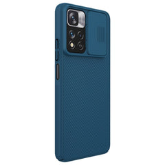 Xiaomi Redmi Note 11 Pro Plus Case Protective Camshield - Blue