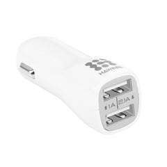 Car Charger HAWEEL Dual USB Port White