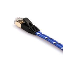 Network Cable CAT 7 10 Gigabit Ethernet Flat Patch 1M