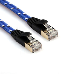 Network Cable CAT 7 10 Gigabit Ethernet Flat Patch 1M