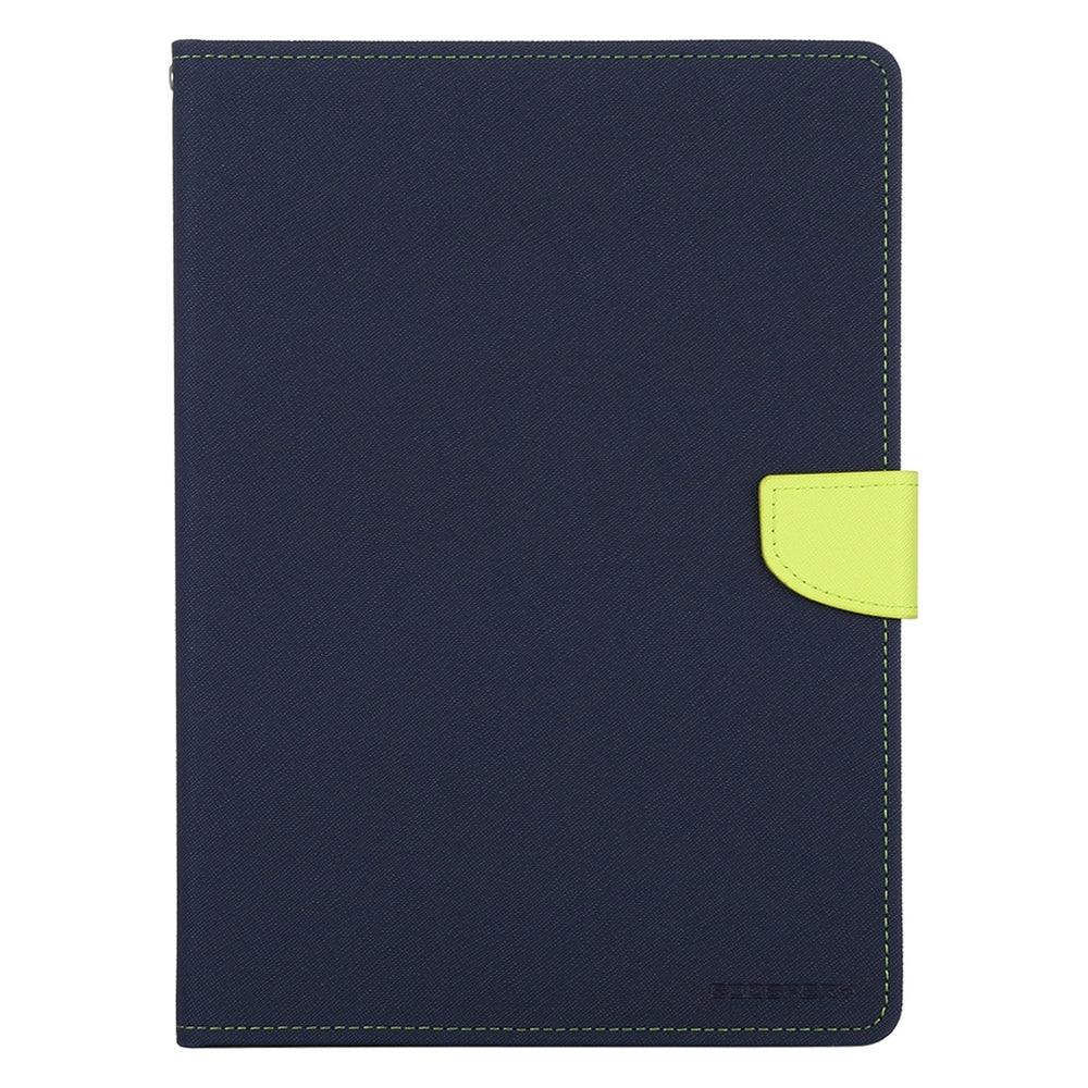 iPad Pro 12.9 2020 Case - Mercury GOOSPERY FANCY DIARY Cross Texture - Navy Blue