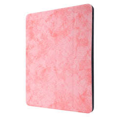 iPad Pro 12.9 2020 Case Marble Style Cloth Texture - Pink