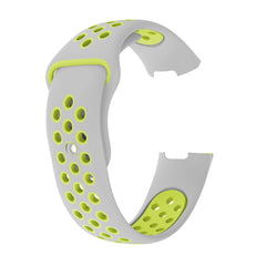 Two-color Wrist Strap for Fitbit Charge 3 Made With Silicone