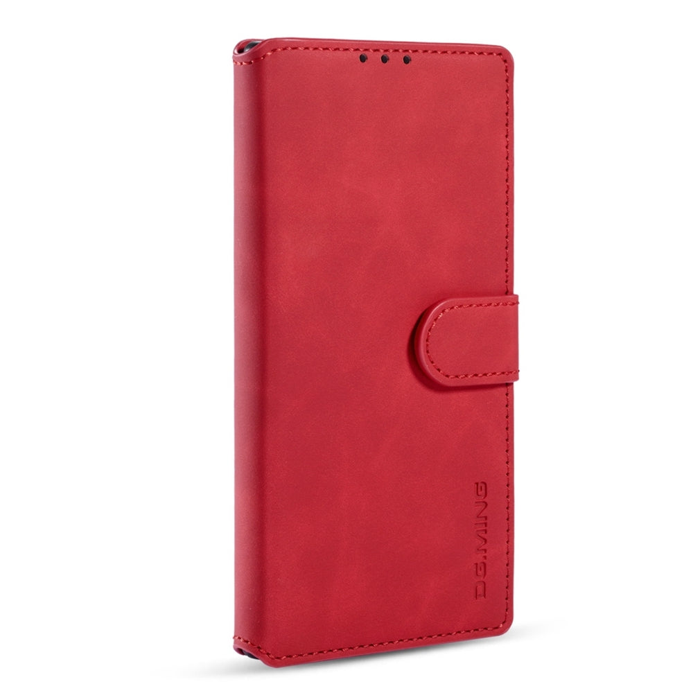 Samsung Galaxy Note 20 Ultra Case DG.MING Secure Flip Wallet - Red