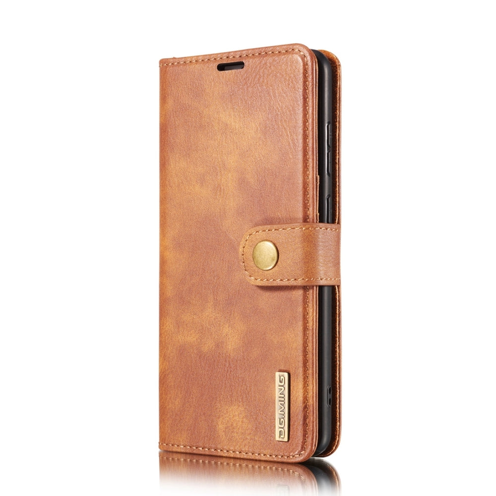 Samsung Galaxy Note 20 Case Made With PU Leather + TPU - Brown