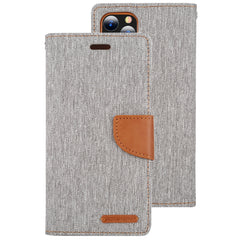 iPhone 12 Pro Max Case With PU Leather and TPU - Grey