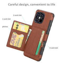 iPhone 12 Mini Case Made With PU Leather and TPU - Brown