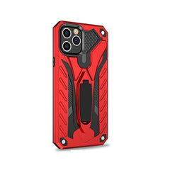 iPhone 12 Pro Max Case Made With PC and TPU Material - Red