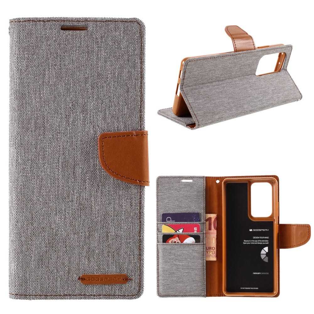 Samsung Galaxy S21 Ultra Case MERCURY GOOSPERY Canvas - Grey