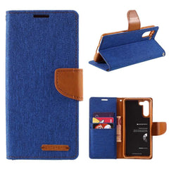 Samsung Galaxy S21 Plus Case MERCURY GOOSPERY Canvas - Blue