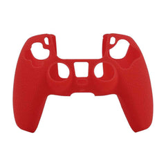 Anti-Slip Silicone Protective Sleeve Grip Cover for Sony PS5 Controller Red