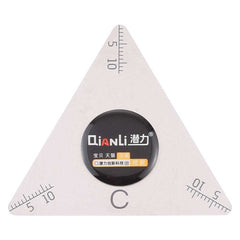 Triangle Shape Pry Opening Tool With Scales