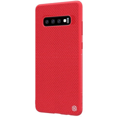 Samsung Galaxy S10 Plus Case NILLKIN 3D Textured - Red