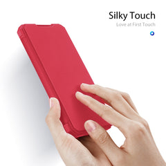 Samsung Galaxy Note 10 Case Made With PU Leather + TPU - Red