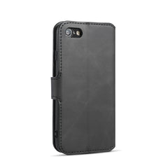 iPhone SE 2022 / SE 2020 / 8 / 7 Case With PU Leather and TPU - Black