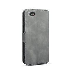 iPhone SE 2022 / SE 2020 / 8 / 7 Case Made With PU Leather + TPU - Grey