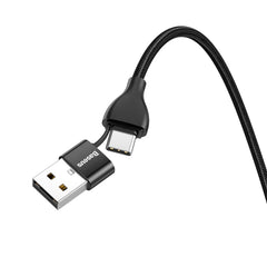 Lightning Cable | Type C to Lightning Cable Baseus 18W 2 in 1 - 1M