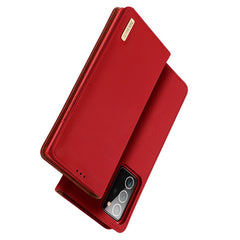 Samsung Note 20 Ultra Case Made With PU Leather + TPU - Red